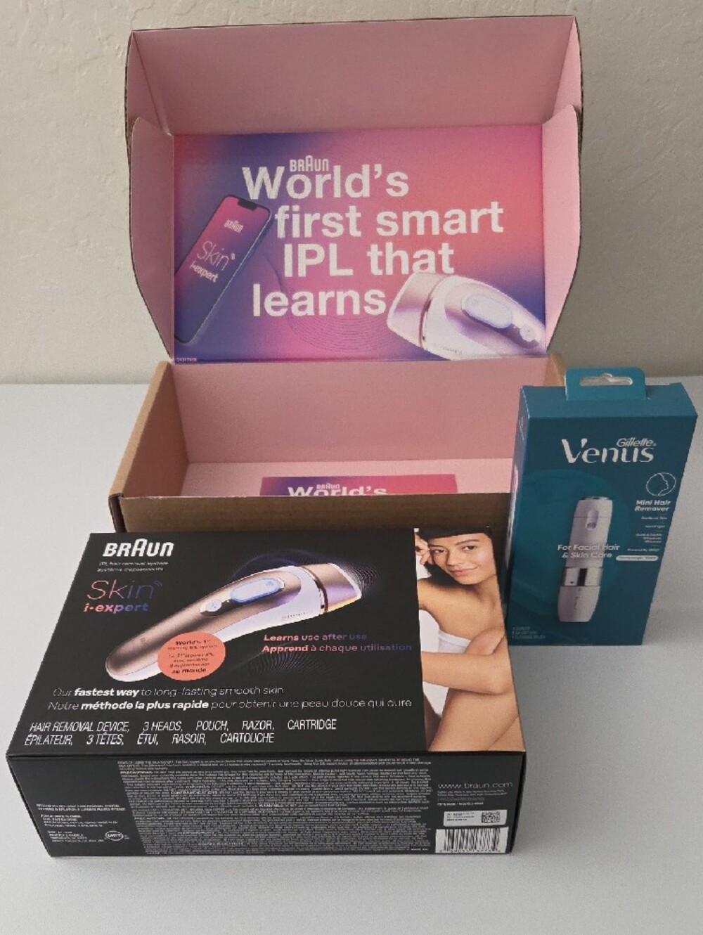 NIB Braun IPL Hair Removal Smart System Skin i-expert - Picture 5 of 16